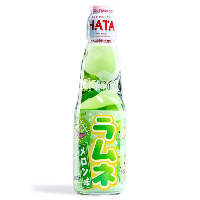 (Case) Hatakosen Melon Flavoured Ramune Soda 200ml*30