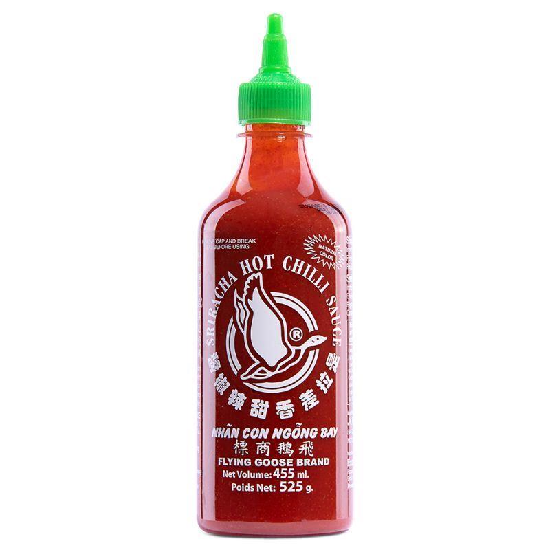 Flying Goose Sriracha Hot Chilli Sauce (Original) 飛鵝商標 是拉差香甜辣椒醬 6 x 455ml
