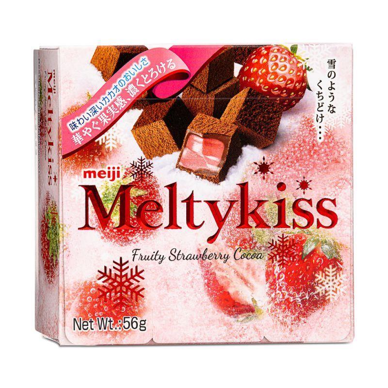 (Case) Meiji Meltykiss (Fruity Strawberry Cocoa) 56g*5*12