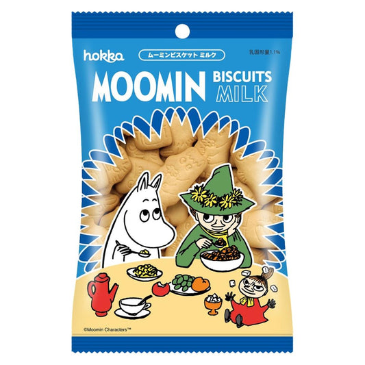 Hokka Moomin Biscuit (Milk Flavour) ムーミン りビスケット ミルク 20 x 60g