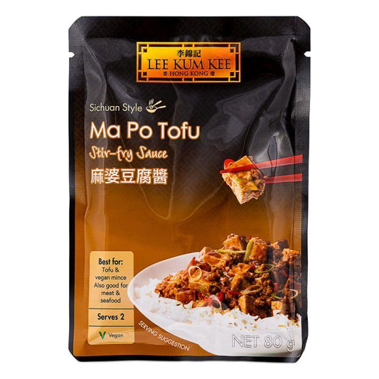 Lee Kum Kee Sichuan Style Ma Po Tofu Stir-fry Sauce 李錦記 麻婆豆腐醬 12 x 80g