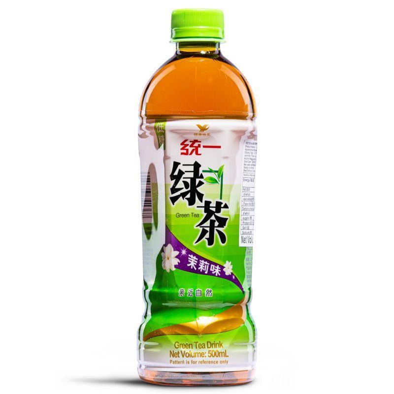 (Case) Unif Green Tea 統一 低糖綠茶 (茉莉味) 500ml*15