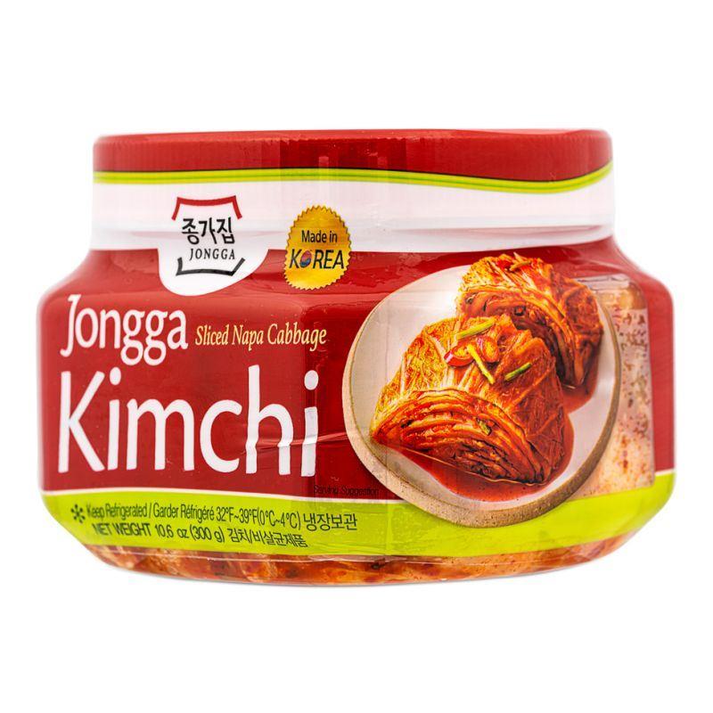 ❄️ Jongga Sliced Napa Cabbage Kimchi 6 x 300g Tub
