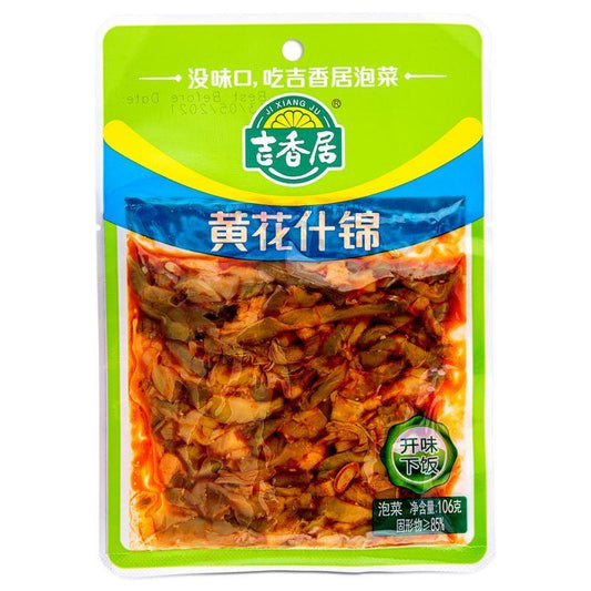 (Case) Ji Xiang Ju Day Lily and Vegetables (L) 吉香居 黄花雜錦 (大) 106g*50