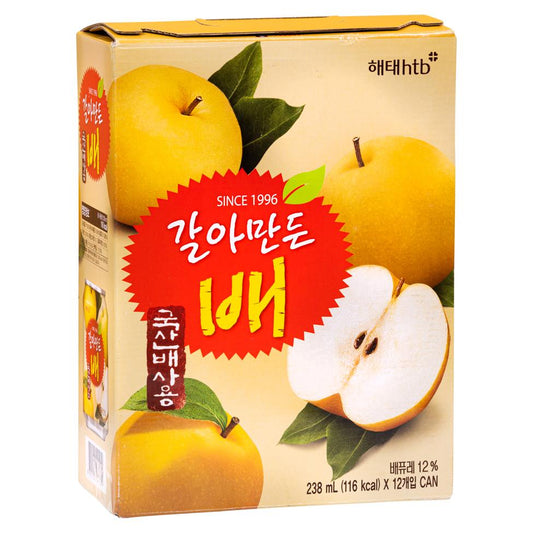 £?(Multi) Haitai Crushed Pear Juice (Can) 갈아만든배 238ml*12