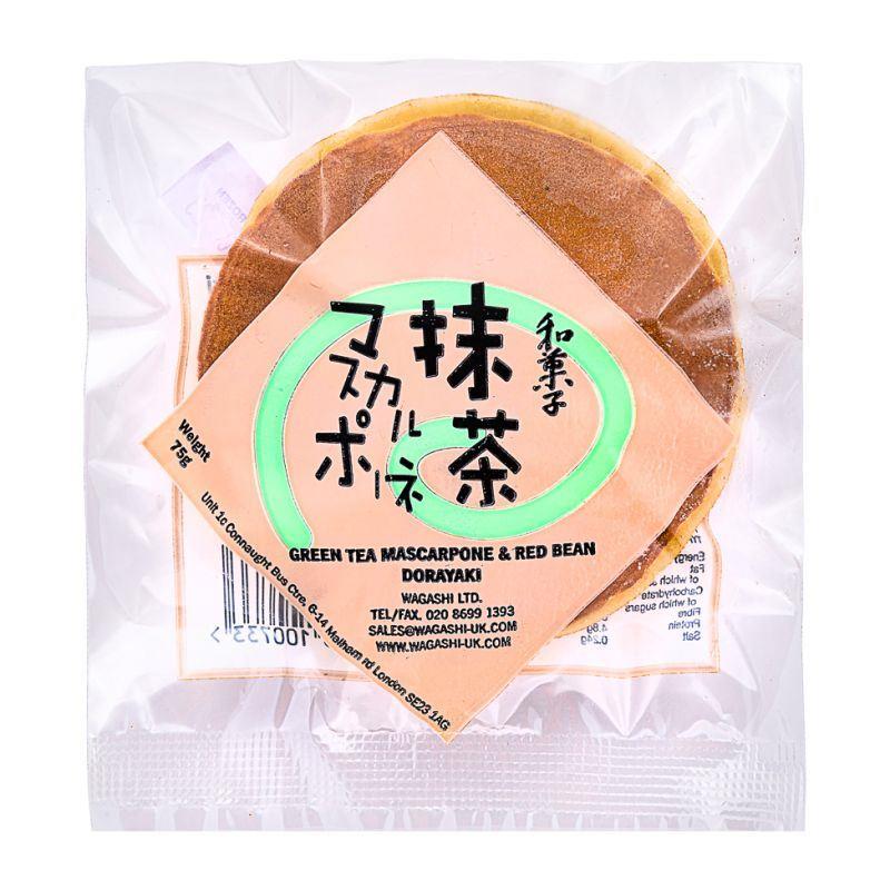 ❄️ Wagashi Green Tea, Mascarpone & Red Bean Dorayaki 50 x 75g
