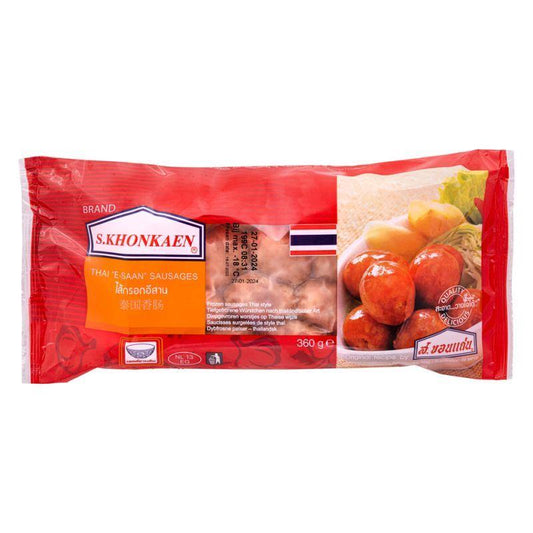 ❄️ S.Khonkaen Thai E-Saan Sausage 泰國香腸 12 x 360g