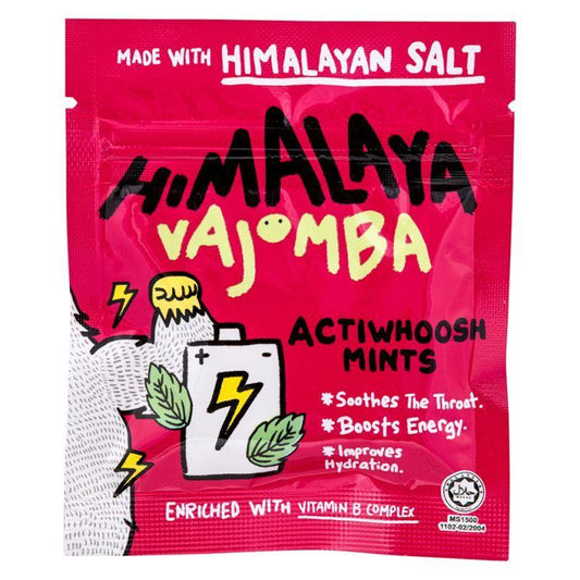 Big Foot Himalaya Vajomba Actiwhoosh Mints 12 x 15g