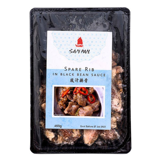 ❄️ Sam Pan Spare Rib in Black Bean Sauce 舢舨 豉汁排骨 24 x 450g