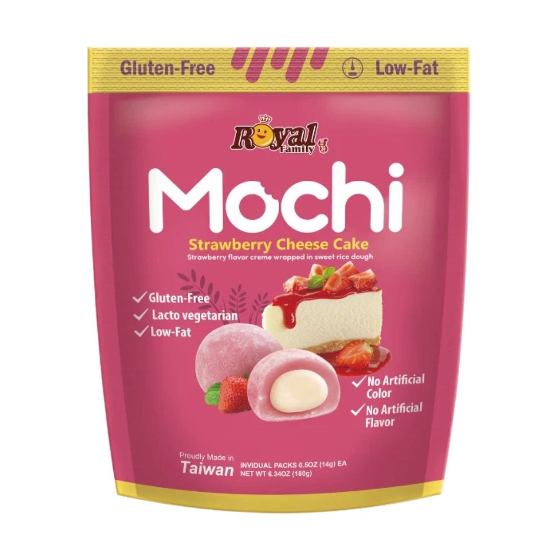 (Case) Royal Family Strawberry Cheese Cake Mochi 180g*12