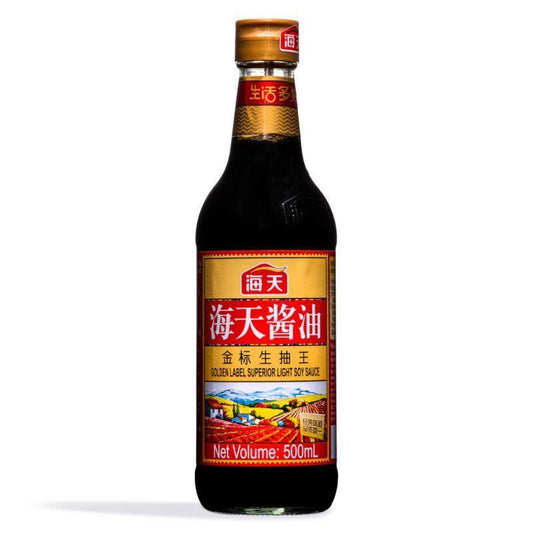 Haday Golden Label Superior Light Soy Sauce 海天 金標生抽王 12 x 500ml