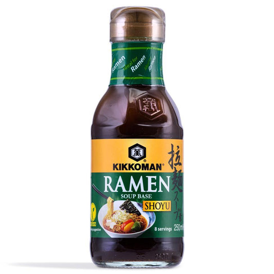 (Case) Kikkoman Concentrated Ramen Soup Base (Shoyu Flavour) 250ml*6