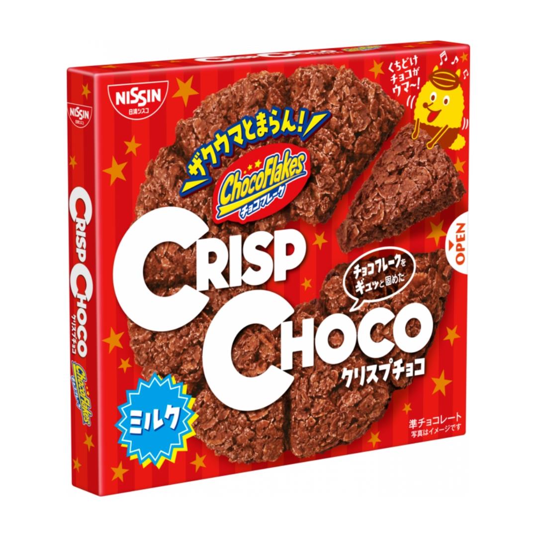 (Case) Nissin Crisp Chocolate Con Flakes 50g*12*3