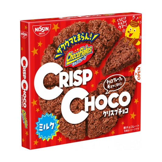 (Case) Nissin Crisp Chocolate Con Flakes 50g*12*3