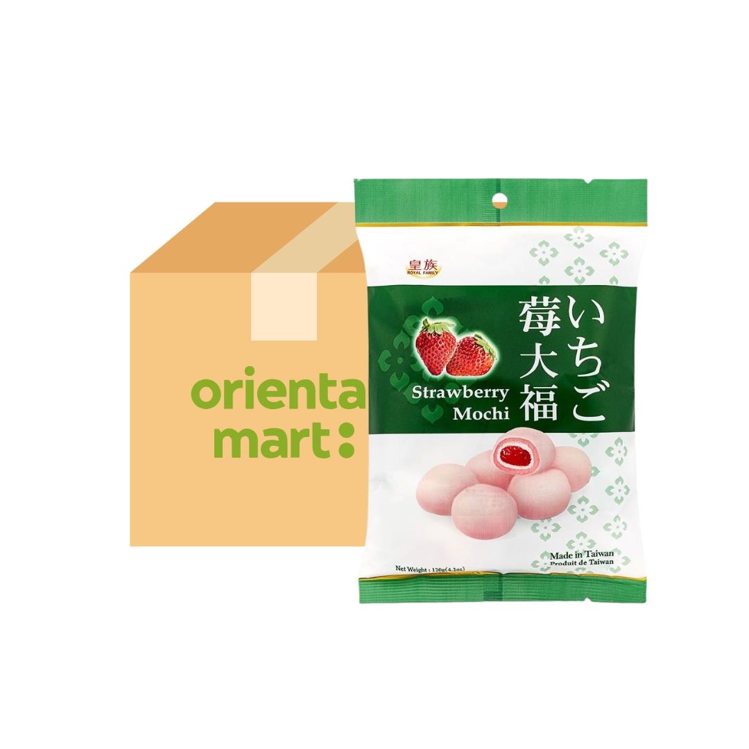 Royal Family Strawberry Mochi 皇族 莓大福 24 x 120g