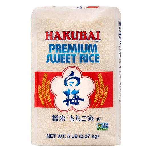 (Case) Hakubai Premium Sweet Sticky Rice 白梅 糯米 2.27kg*8