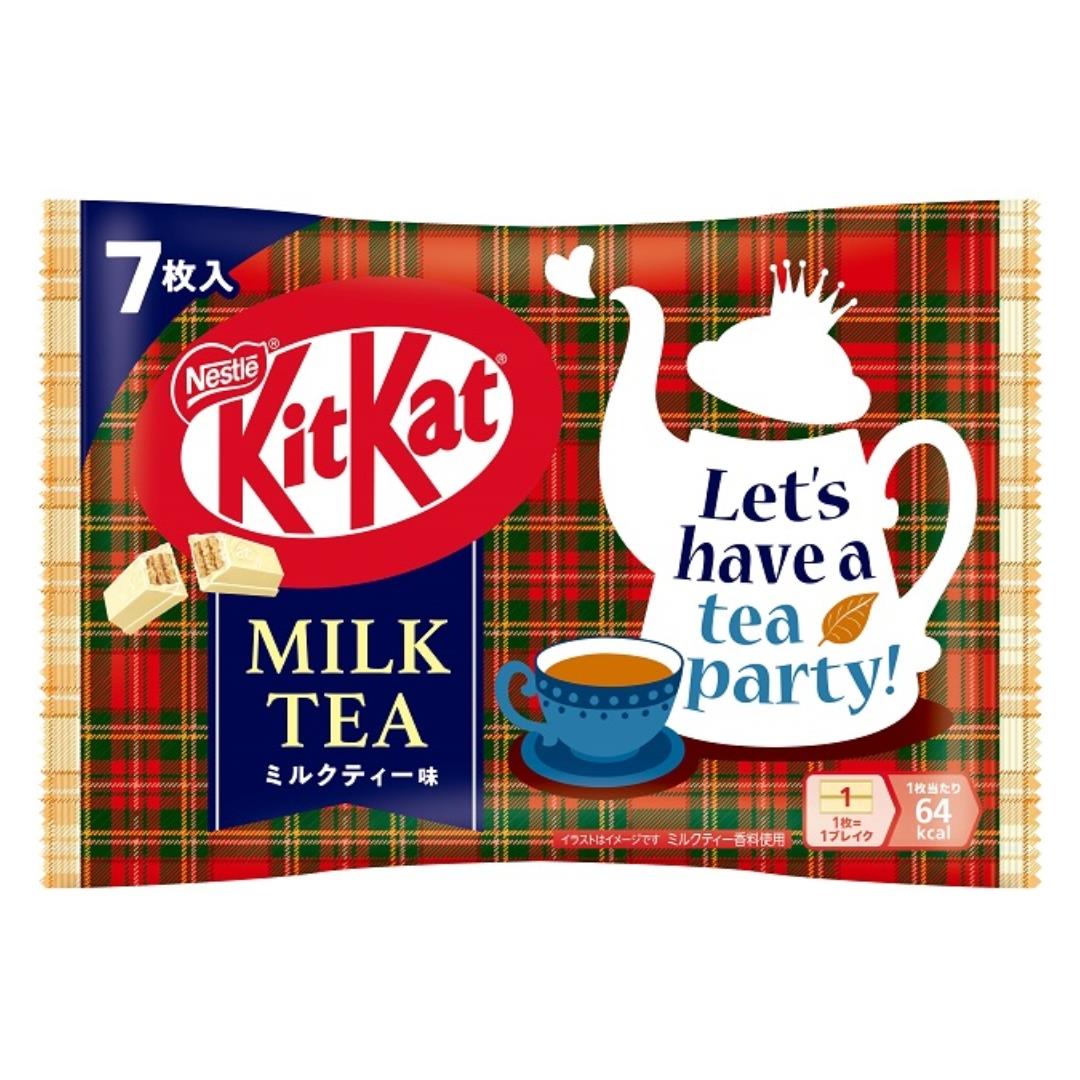 (Case) Nestle Mini Kit Kat (Milk Tea Flavour) 81.2g (7 pcs)*12