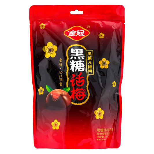 (Case) Golden Crown Brown Sugar Candy with Prune 金冠 黑糖話梅硬糖 180g*24