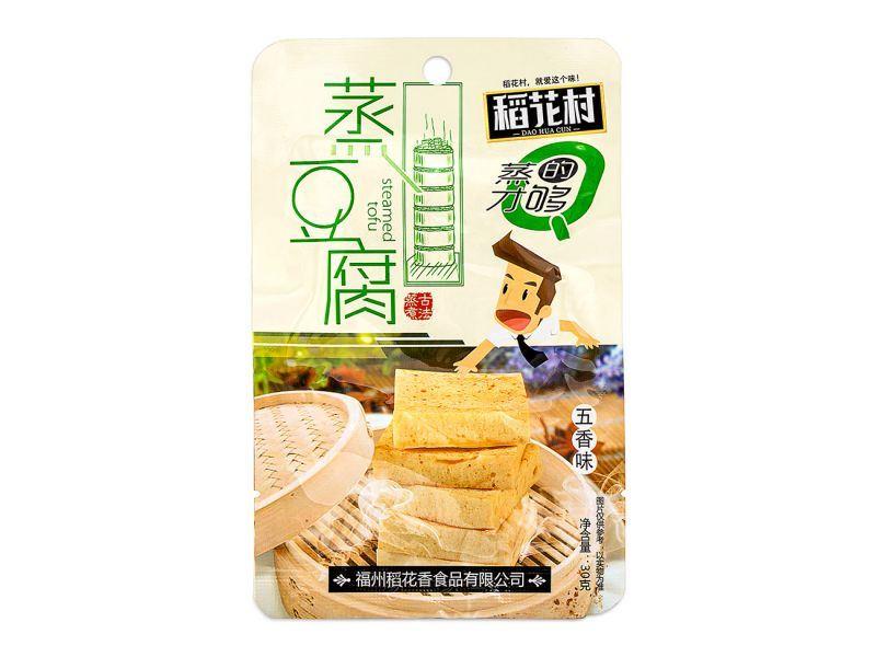 (Case) Dao Hua Cun Steamed Tofu Snack (Five Spice) 稻花村 蒸豆腐 (五香味) 30g*40
