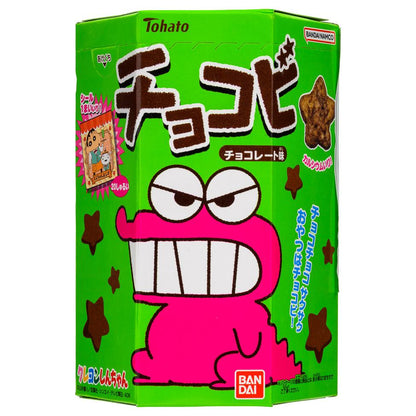 (Case) Tohato Crayon Shin-chan Chocolate Snack 25g*6*8