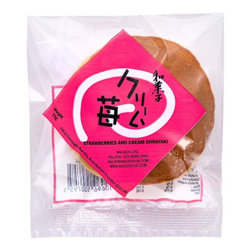 ❄️ Wagashi Strawberry & Cream Dorayaki 50 x 75g