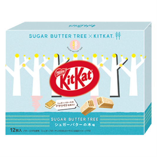 (Case) Nestle Mini Kit Kat Suagr Cream Sandwich Cookie Tree (12 pcs) 136g*36