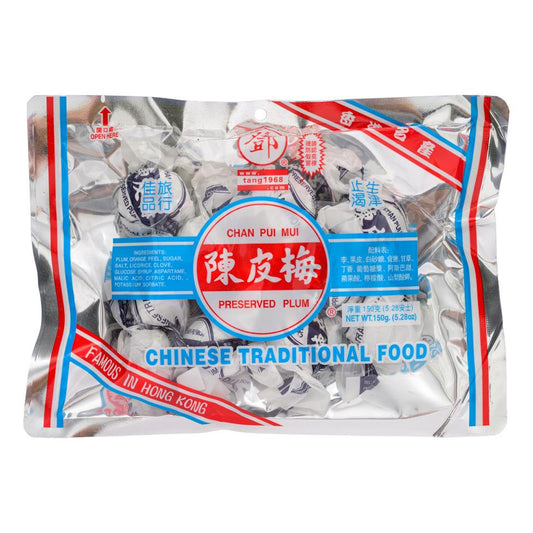 Tang Hoi Moon Kee Chan Pui Mui Preserved Plum 鄧海滿記 陳皮梅 30 x 150g