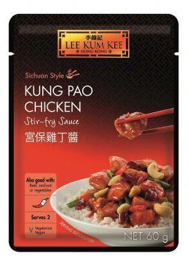 Lee Kum Kee Sichuan Style Kung Pao Chicken Stir-fry Sauce 李錦記 宮保鷄丁醬 12 x 60g