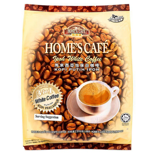 (Case) Home's Cafe Ipoh White Coffee 3 in 1 故鄉濃 3合1正宗怡保白咖啡 600g (15*40g)*24