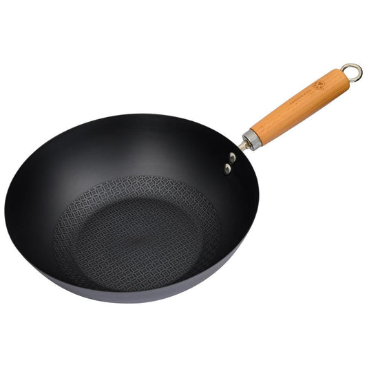 (Case) Cooker King Iron Wok with Cover 28cm 炊大皇 喵喵鐵炒鍋 28cm*8