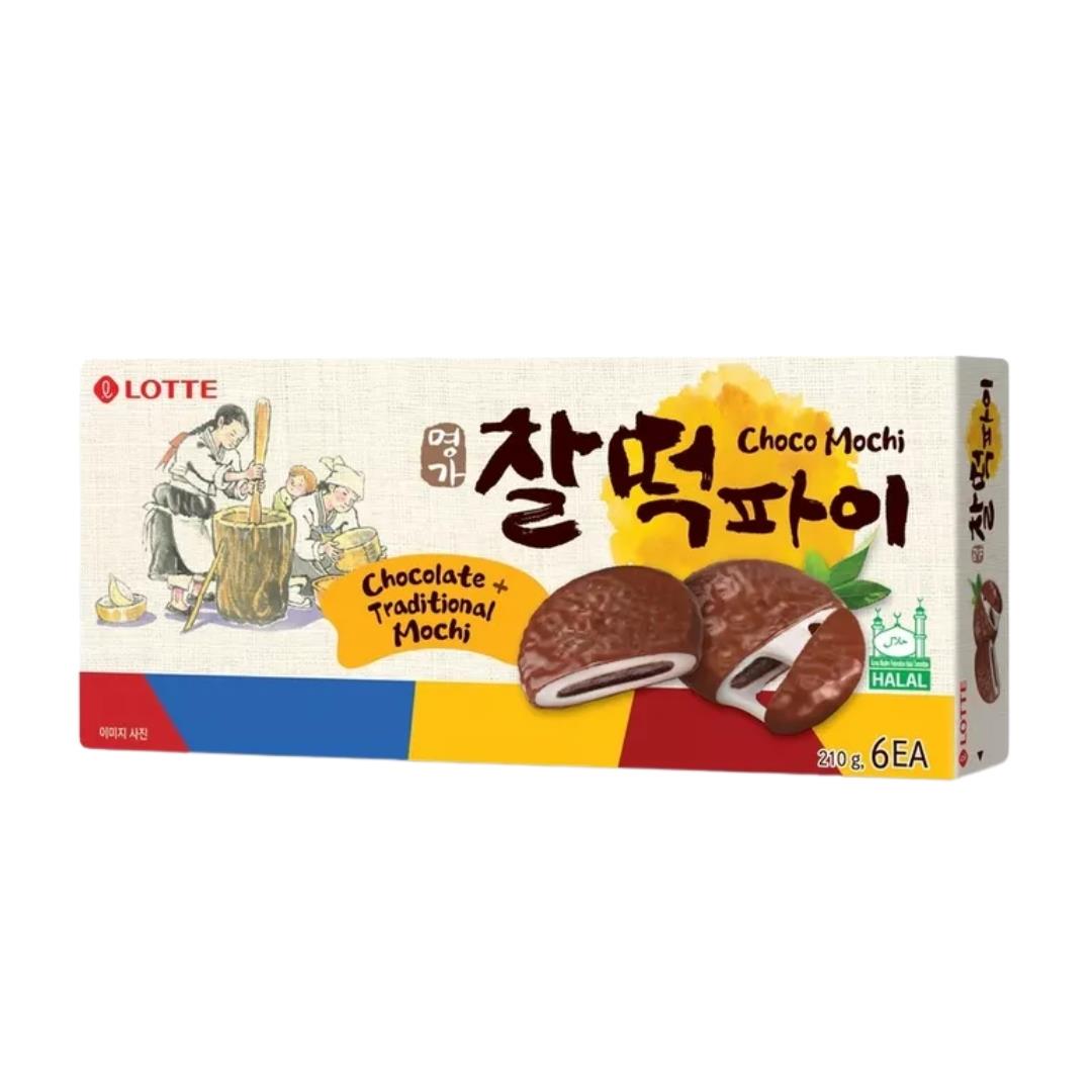 Lotte Choco Mochi (6 pcs) 롯데 명가 찰떡파이 12 x 210g