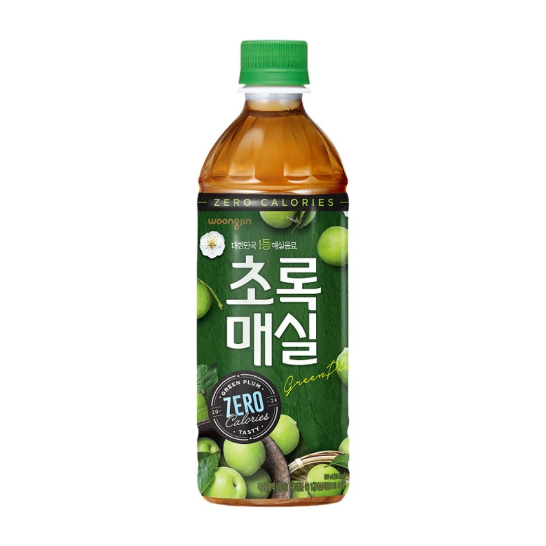 Woongjin Green Plum Drink (Zero Calories) 초록매실 제로 24 x 500ml