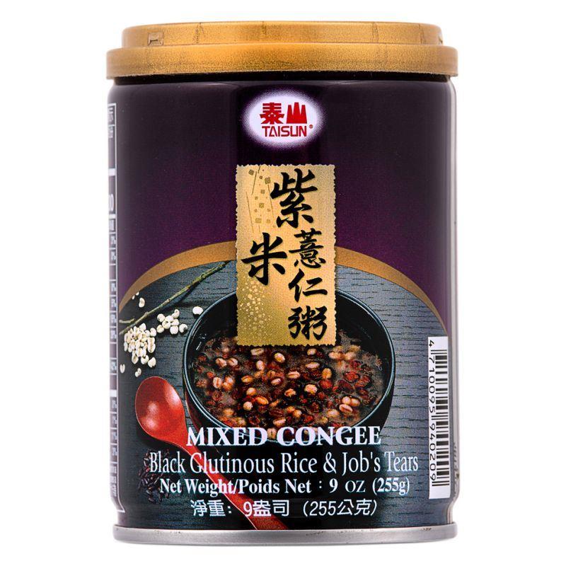 (Case) Taisun Mixed Congee with Black Glutinous Rice & Job's Tears 泰山 紫米薏仁粥 255g*24
