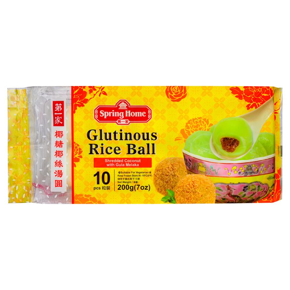 ❄️ Spring Home Glutinous Rice Ball (Shredded Coconut with Gula Melaka) 第一家 椰糖椰絲湯丸 24 x 200g