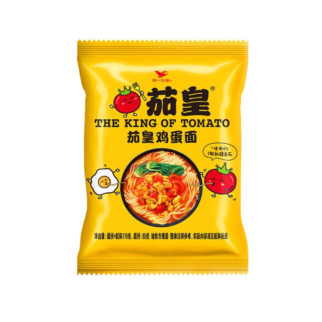 Unif Instant Noodles (Tomato & Egg Flavour) 統一 茄皇番茄雞蛋麵 24 x 122g