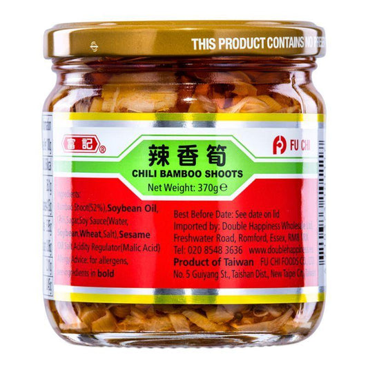 (Case) Fu Chi Chilli Bamboo Shoots 富記 辣香筍 370g*24