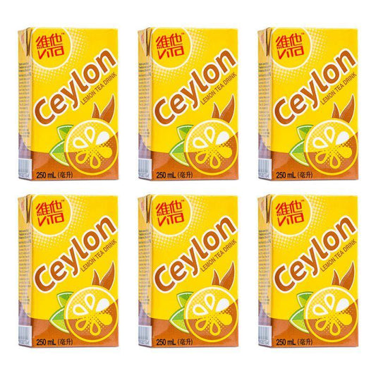(Case) Vita Ceylon Lemon Tea Drink 維他 錫蘭檸檬茶 (250ml*6)*8