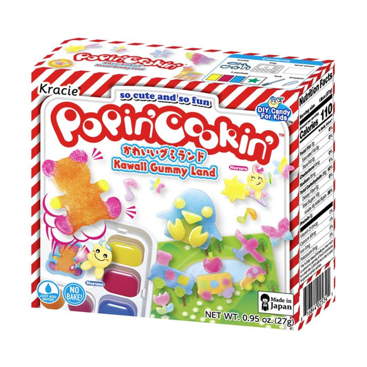 Kracie Popin' Cookin' Making Kit (Kawaii Gummy Land) 5 x 27g
