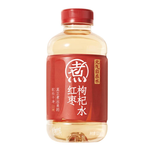 (Case) Genki Forest Red Date & Goji Berry Drink 元氣自在水 紅棗枸杞水 500ml*15