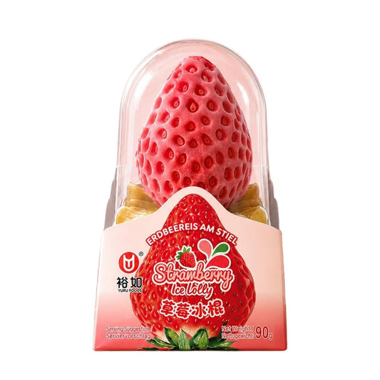 ❄️ Yuru Ice Lolly (Strawberry Flavour) 裕如 草莓冰棍 12 x 90g