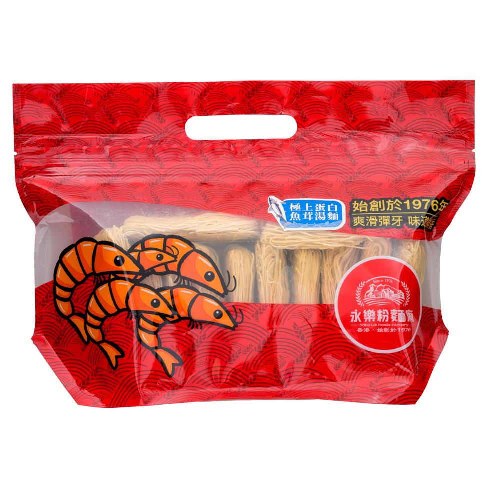 (Case) Wing Lok Noodle Factory Fish Paste with Egg White Noodle (Thin) 540g*22