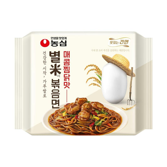 (Case) Nongshim Stir-fried Noodles (Spicy Chicken Flavour) 151g*20