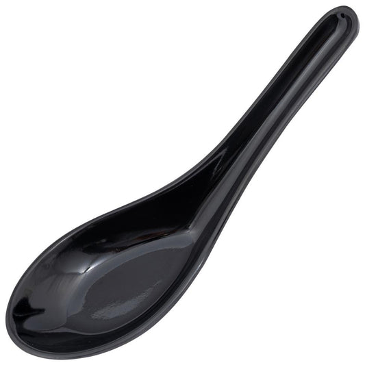 Black Melamine Rice Spoon 139mm
