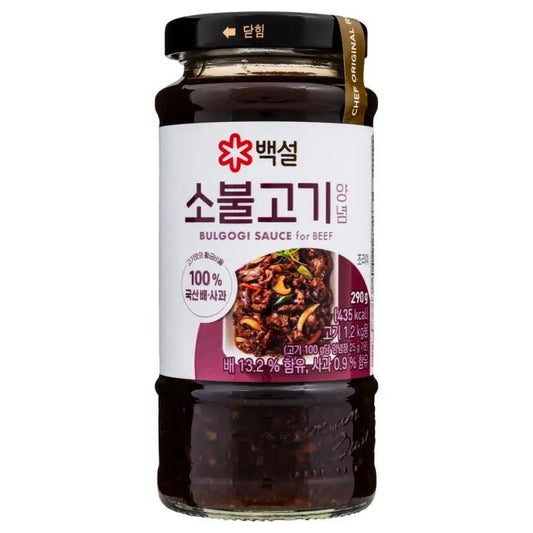 Beksul Bulgogi Sauce for Beef 소불고기양념 20 x 290g
