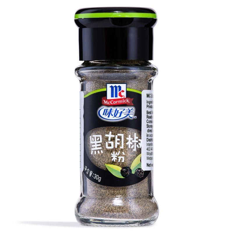 (Case) McCormick Black Pepper Powder 味好美 黑胡椒粉 30g*24