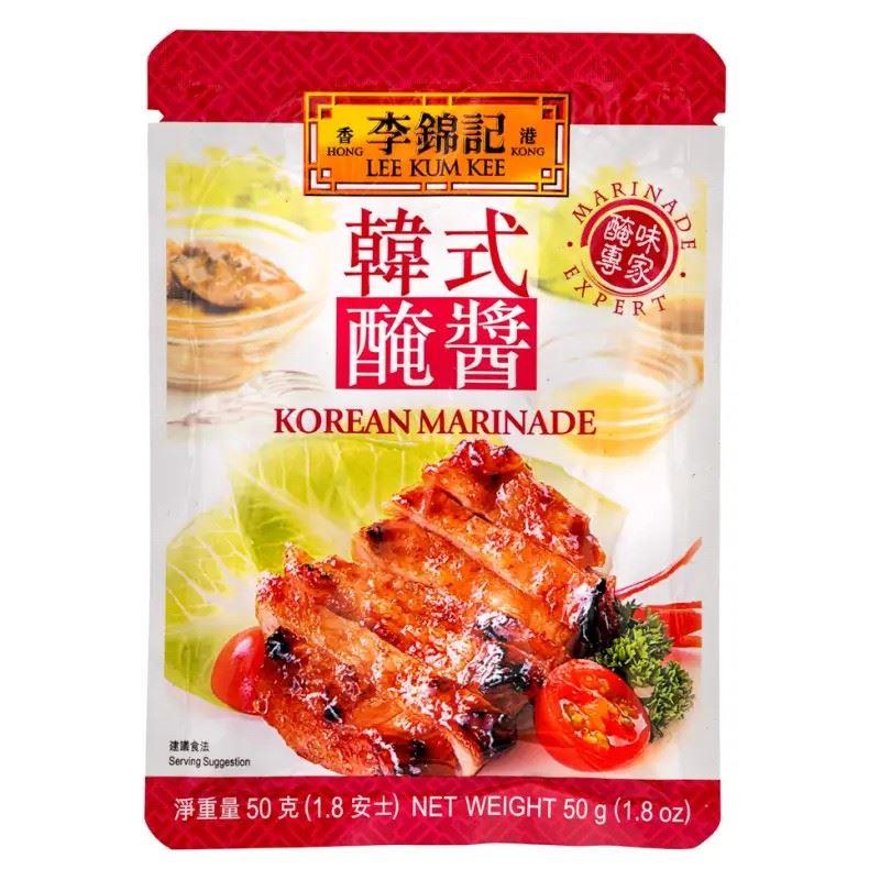 (Case) Lee Kum Kee Korean Marinade 李錦記 韓式醃醬 50g*48