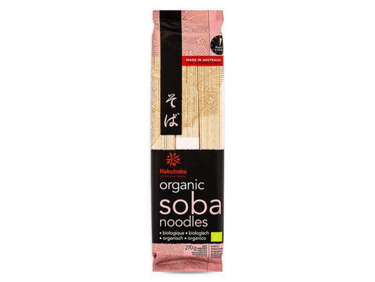 (Case) Hakubaku Organic Soba Noodles そば 270g*8