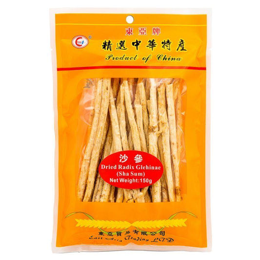 (Case) East Asia Brand Dried Radix Glehinae (Sha Sum) 東亞牌 沙參 150g*50