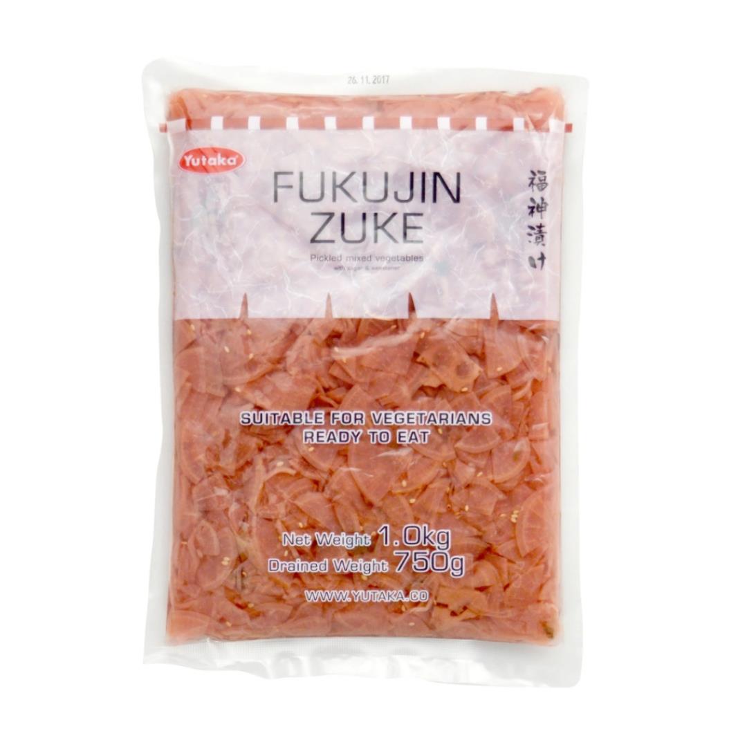 Yutaka Fukujin Zuke Pickled Mixed Vegetables 1kg