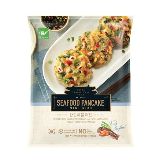 ❄️ Saongwon Mini Size Seafood Pancake 20 x (10 x 30g)
